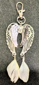 Porte clés artisanal "Angel"