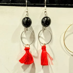Boucles d'oreilles artisanales AI