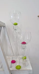 Grands bougeoirs/Bougies flotantes